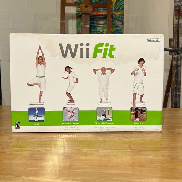 Video Games & Consoles Brand New Wii Fit Used A Few Times Like New